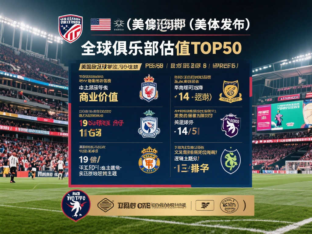 令人意外❗美媒评全球俱乐部估值TOP50：美职联19队超英超14队